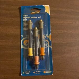 3 Piece Eyelet Setter Set